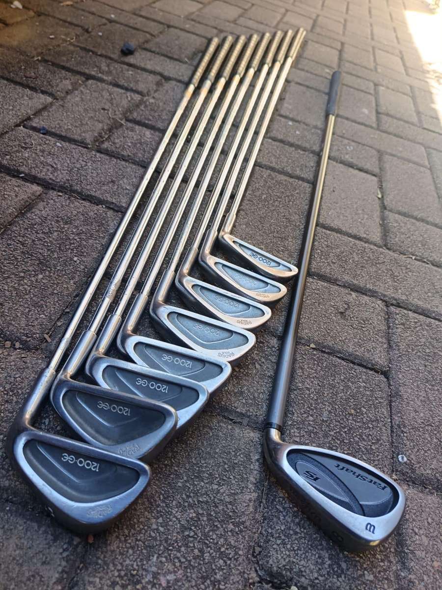 WILSON 1200 GEAR EFFECT RADIUS SOLE SET OF IRONS R Flex - FULL SET