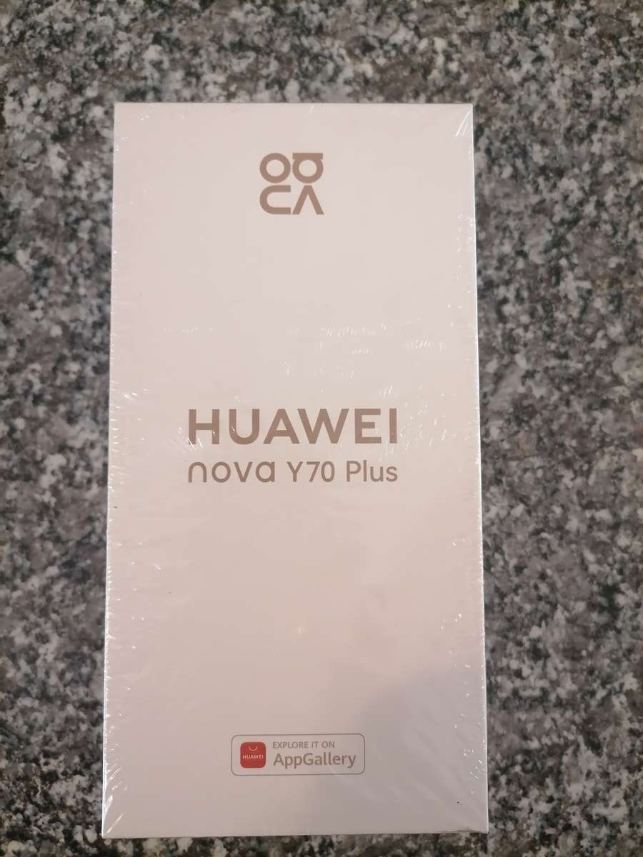HUAWEI nova Y70 Plus - Crystal Blue - 4 GB RAM + 128 GB ROM - DUAL SIM - BRAND NEW SEALED IN THE BOX