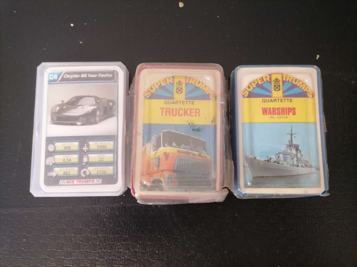 3 X TRUMP CARDS Bundle