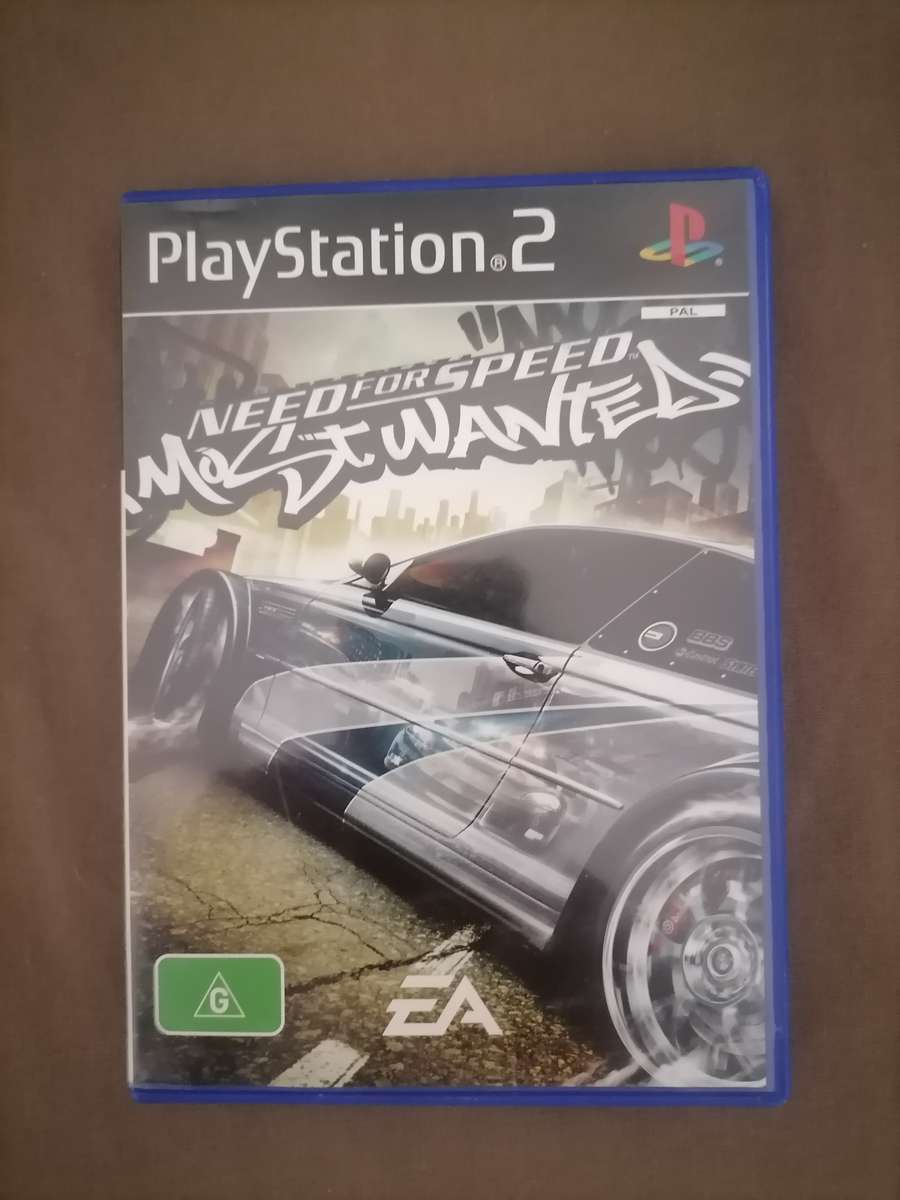 Need For Speed Most Wanted - Playstation 2 - WITH BOOKLET NEAR MINT