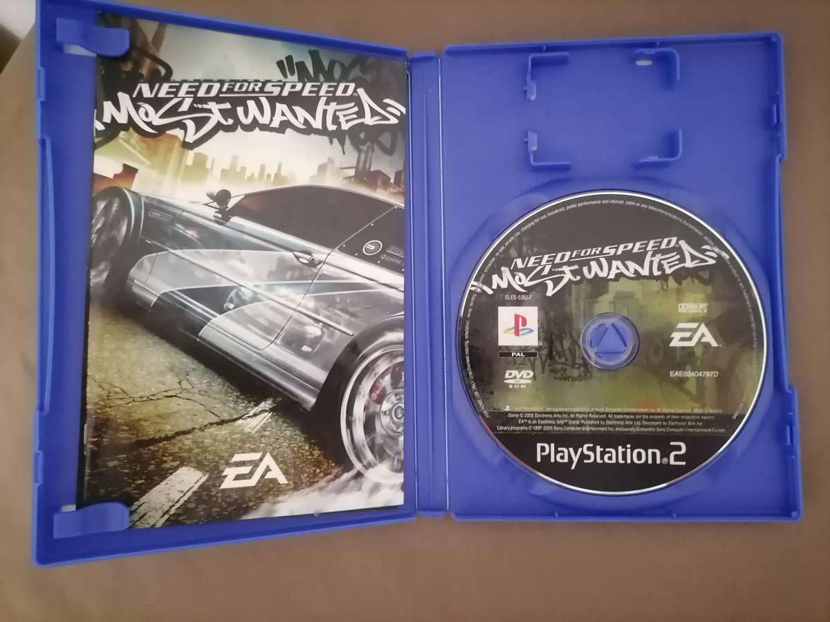 Need For Speed Most Wanted - Playstation 2 - WITH BOOKLET NEAR MINT