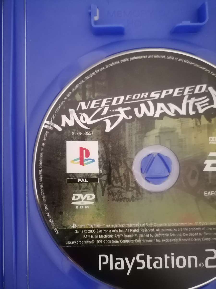Need For Speed Most Wanted - Playstation 2 - WITH BOOKLET NEAR MINT
