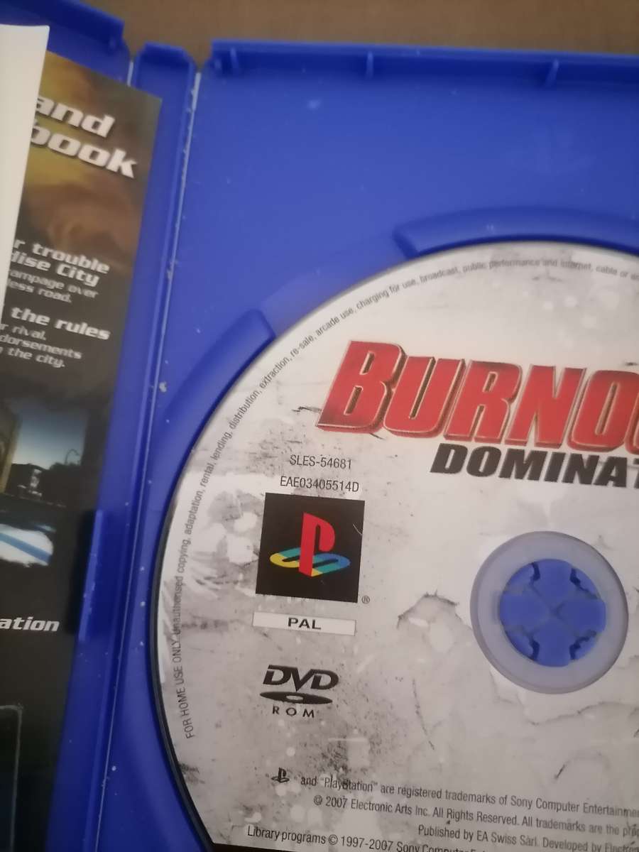 Burnout Dominator-  Playstation 2 - VG +