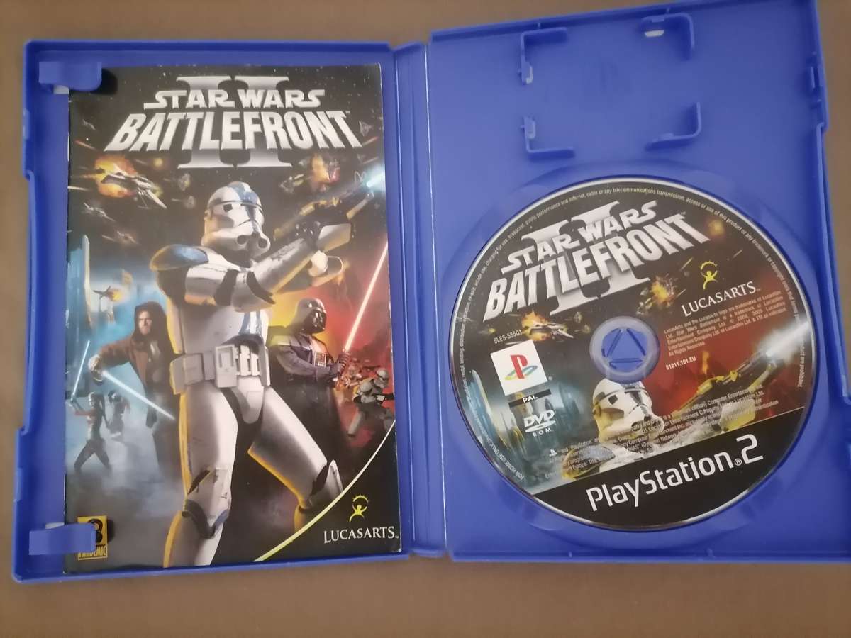 Star Wars Battlefront 2 - Playstation 2 - WITH BOOKLET - VG +