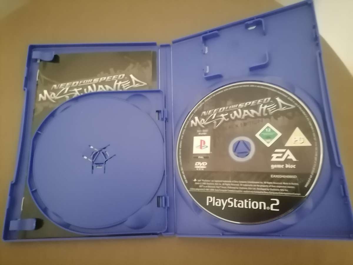 Need For Speed Most Wanted Black Edition Playstation 2 - 2 X DISC'S NEAR MINT WITH BOOKLET
