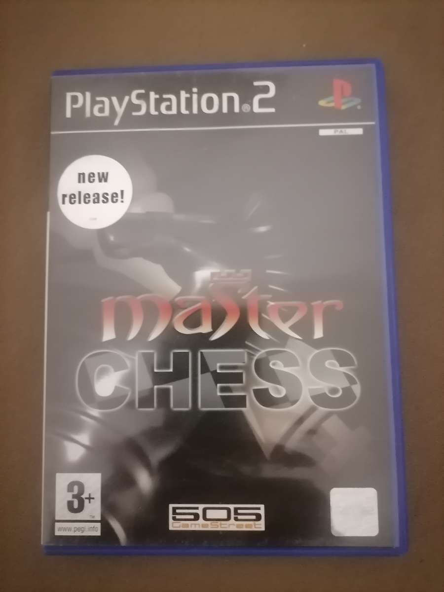 Master Chess PAL Playstation 2 - WITH BOOKLET - NEAR MINT