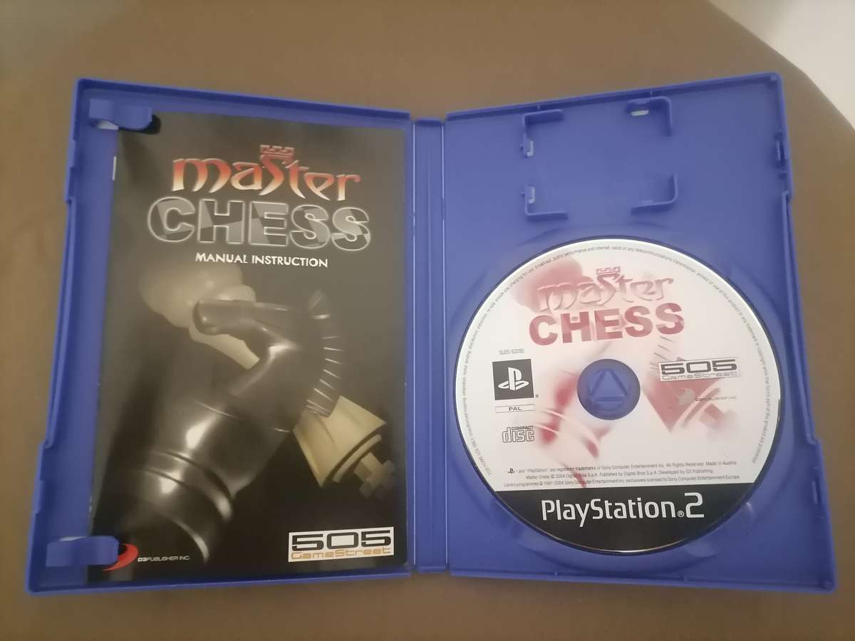 Master Chess PAL Playstation 2 - WITH BOOKLET - NEAR MINT