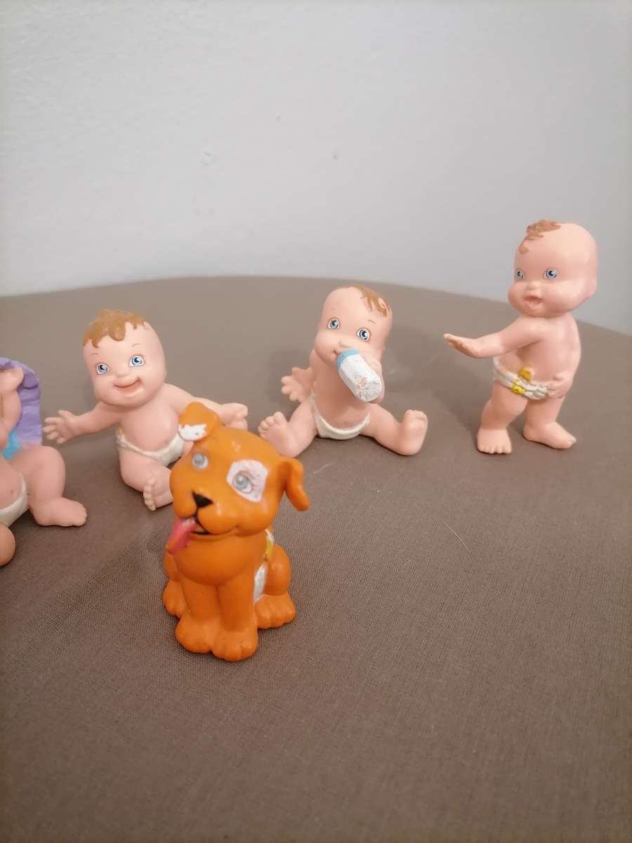 GALOOB 6 PB Magic Diaper Babies 1991 - Toys Different Vintage RARE