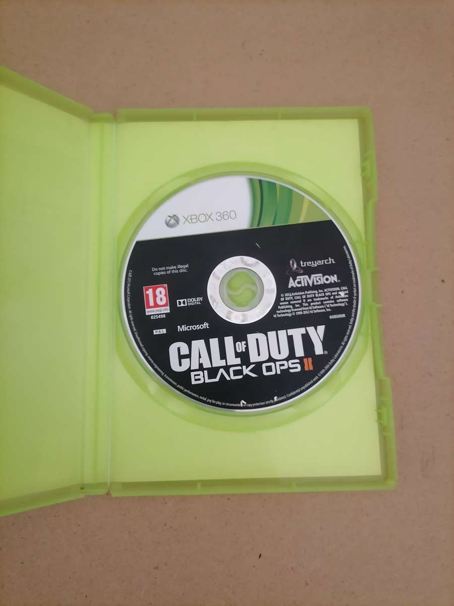 XBOX 360 CALL OF DUTY BLACK OPS II GAME