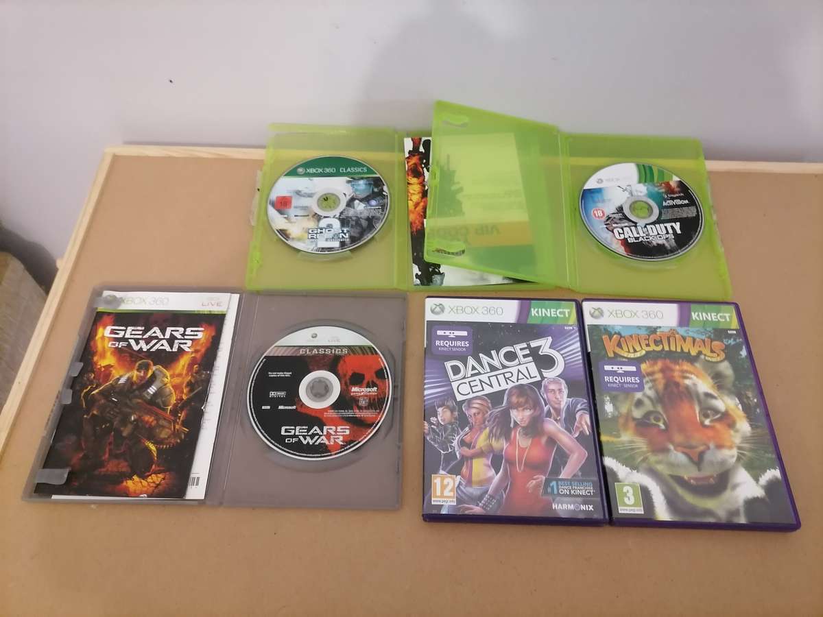 5 GAME BUNDLE XBOX 360 GAMES