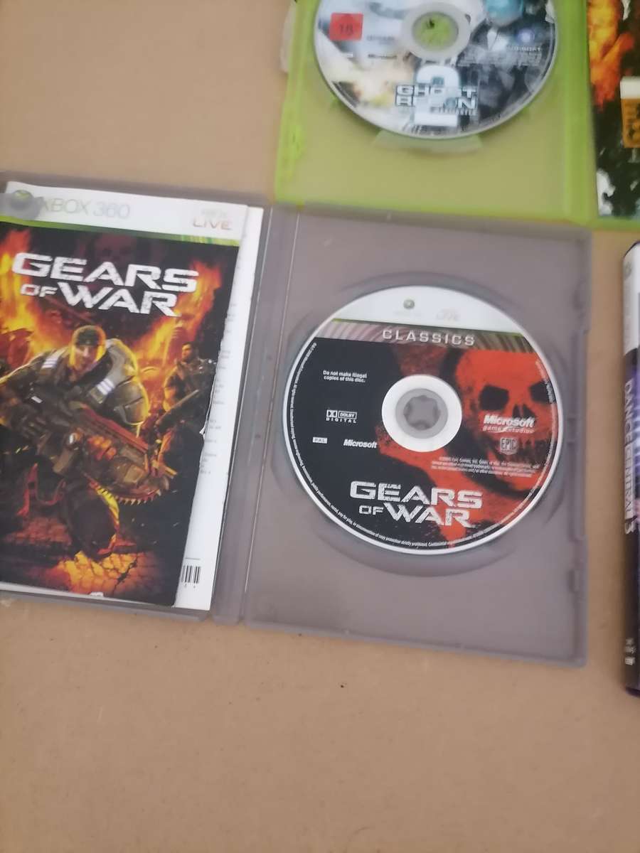 5 GAME BUNDLE XBOX 360 GAMES