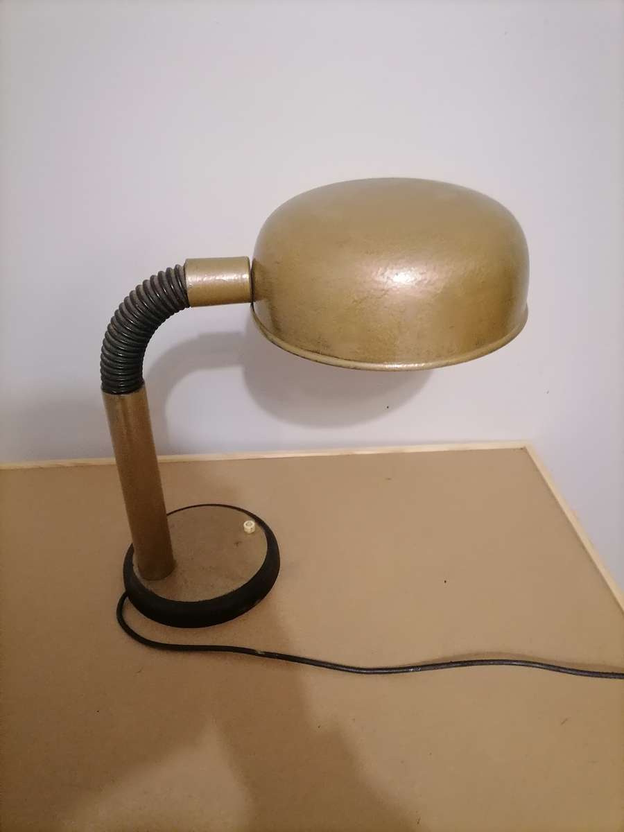 Vintage Gooseneck Desk Lamp - 100% WORKING
