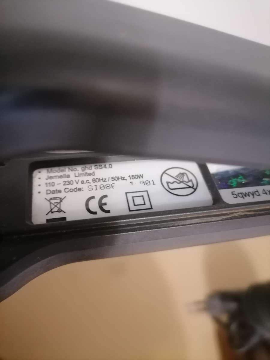 GHD SS4.0 - JAMELIA LIMITED 110V - 230 V - 100% WORKING AMAZING