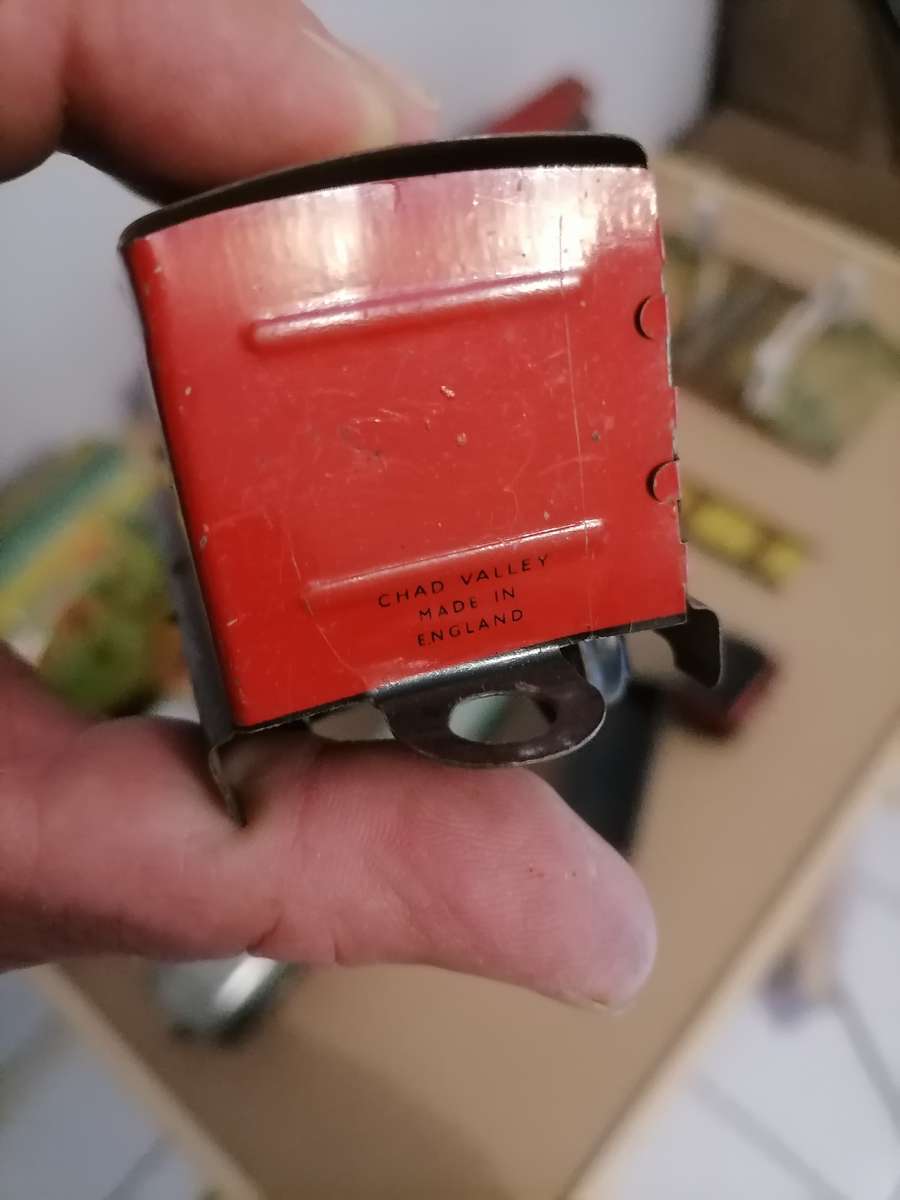 1930's - Vintage Chad Valley Metal Trains, Tunnels, Station and More AMAZING CONDITION