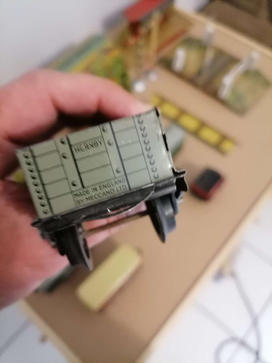 1930's - Vintage Chad Valley Metal Trains, Tunnels, Station and More AMAZING CONDITION