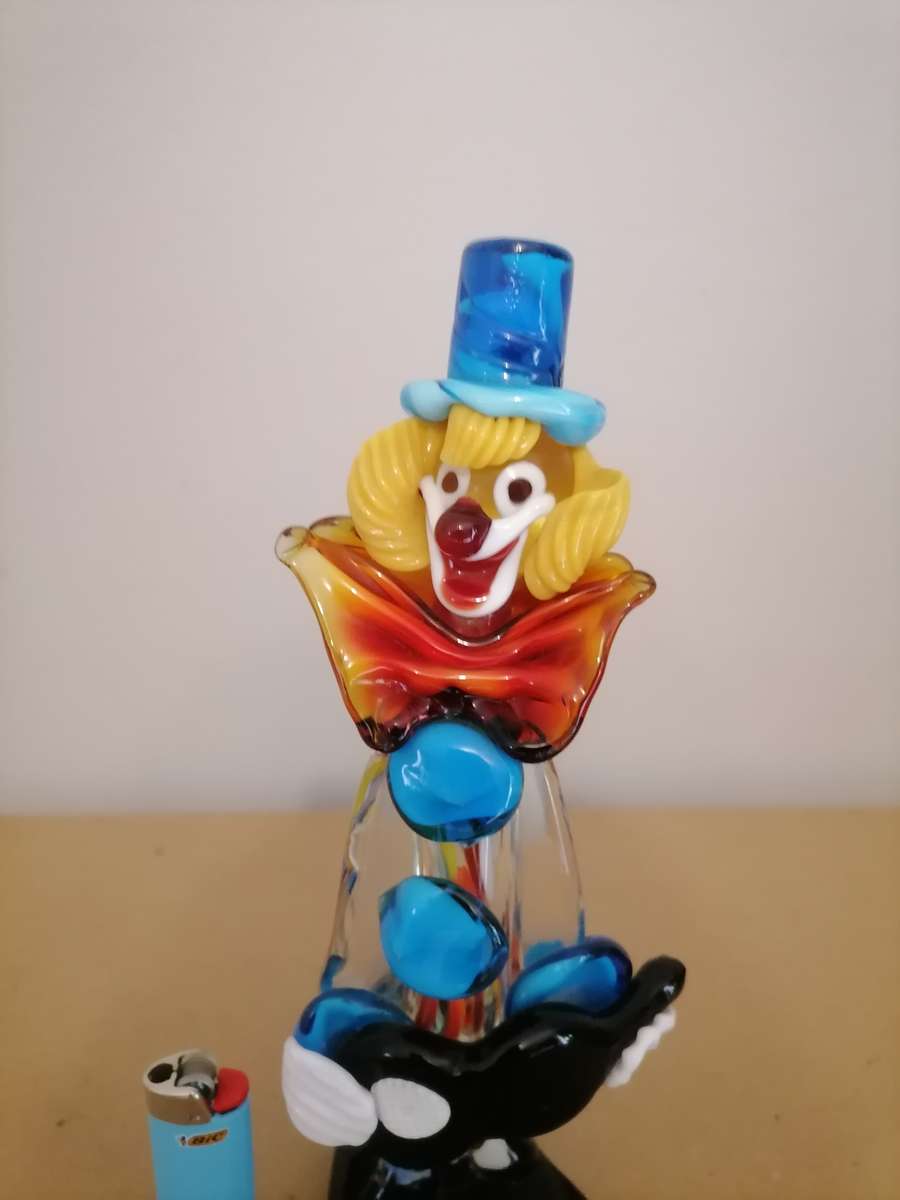 Murano Art Glass Clown 27 CM - AMAZING CONDITION