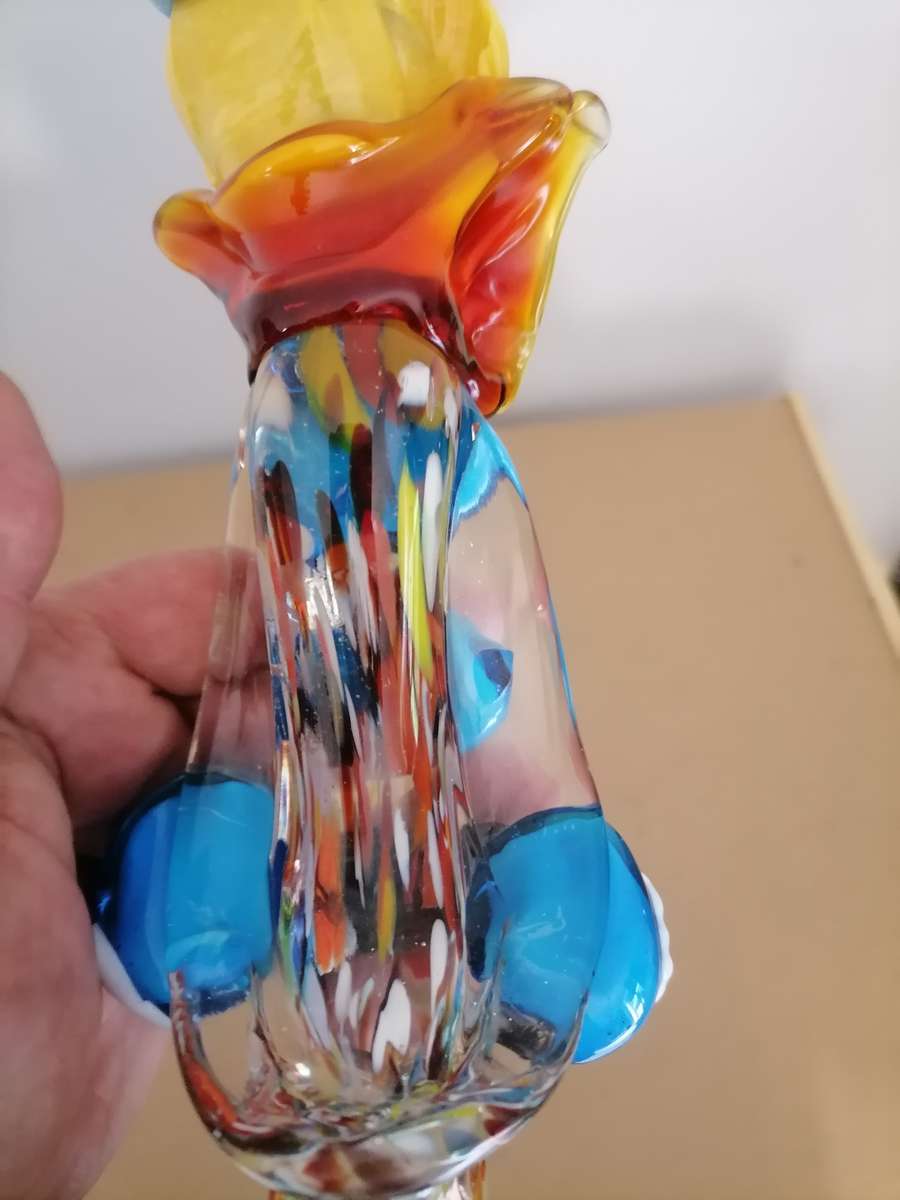 Murano Art Glass Clown 27 CM - AMAZING CONDITION