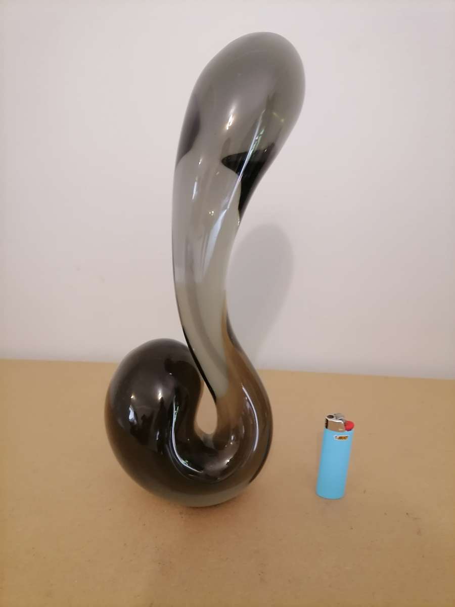 Master Loredano Rosin Original 37 CM - Murano GLASS SCULPTURE  Art - AMAZING CONDITION NO CHIPS