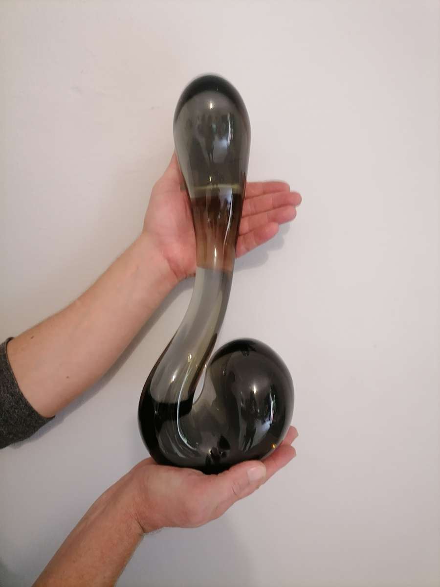 Master Loredano Rosin Original 37 CM - Murano GLASS SCULPTURE  Art - AMAZING CONDITION NO CHIPS