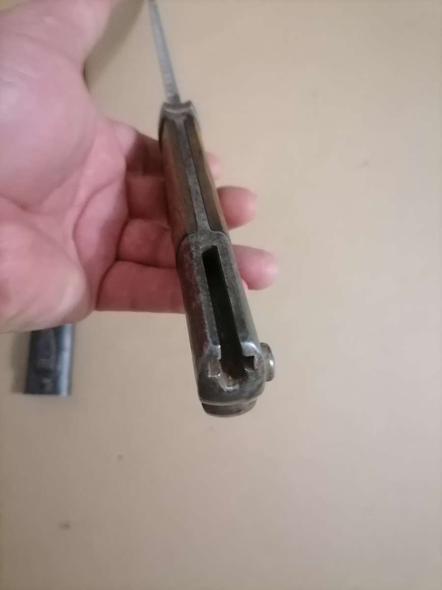 VERY RARE KS 98 - 1917 - E & F Horster Solingen German Saw-Back Bayonet  & SHEATH - 40 CM