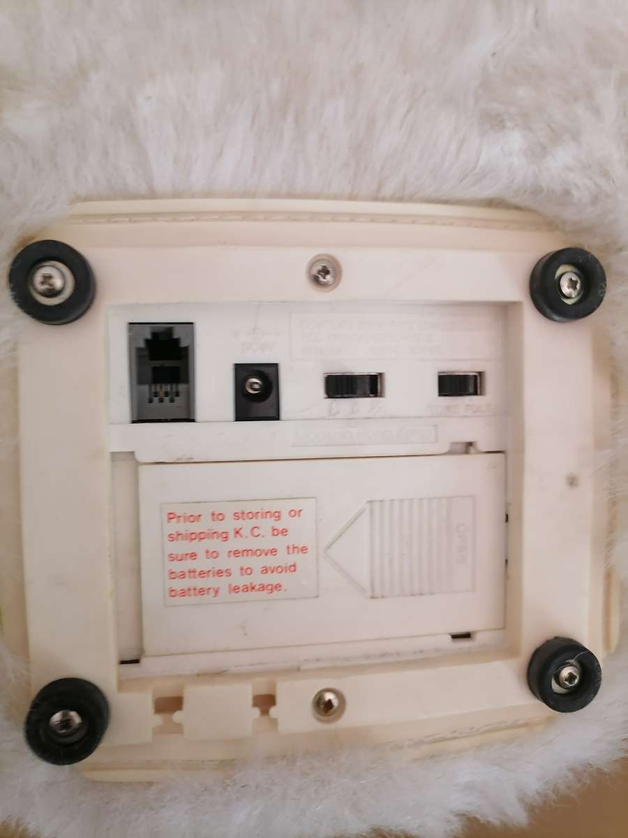 Vintage 1986 Teleconcepts Plush Animated RareTalking Teddy Bear Phone Bearifone 100% WORKING