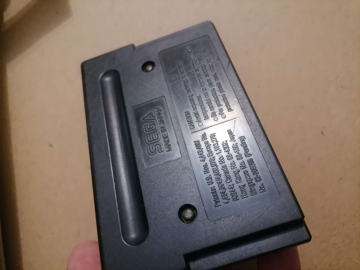 Vintage Sega mega drive michael jackson moonwalker - MADE in Japan