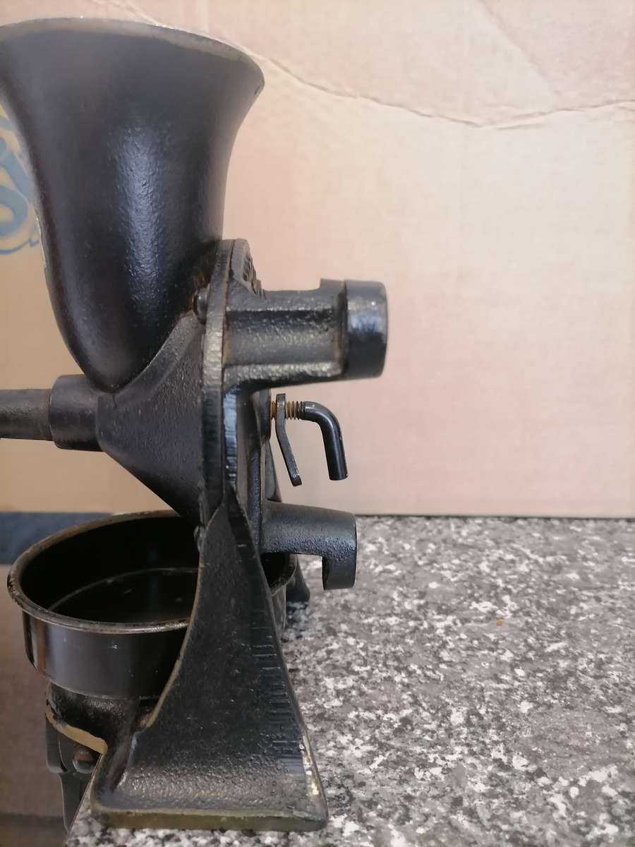 Antique Spong & Co Coffee Grinder LTD London No 2 Made In England Vintage AMAZING CONDITION COMPLETE