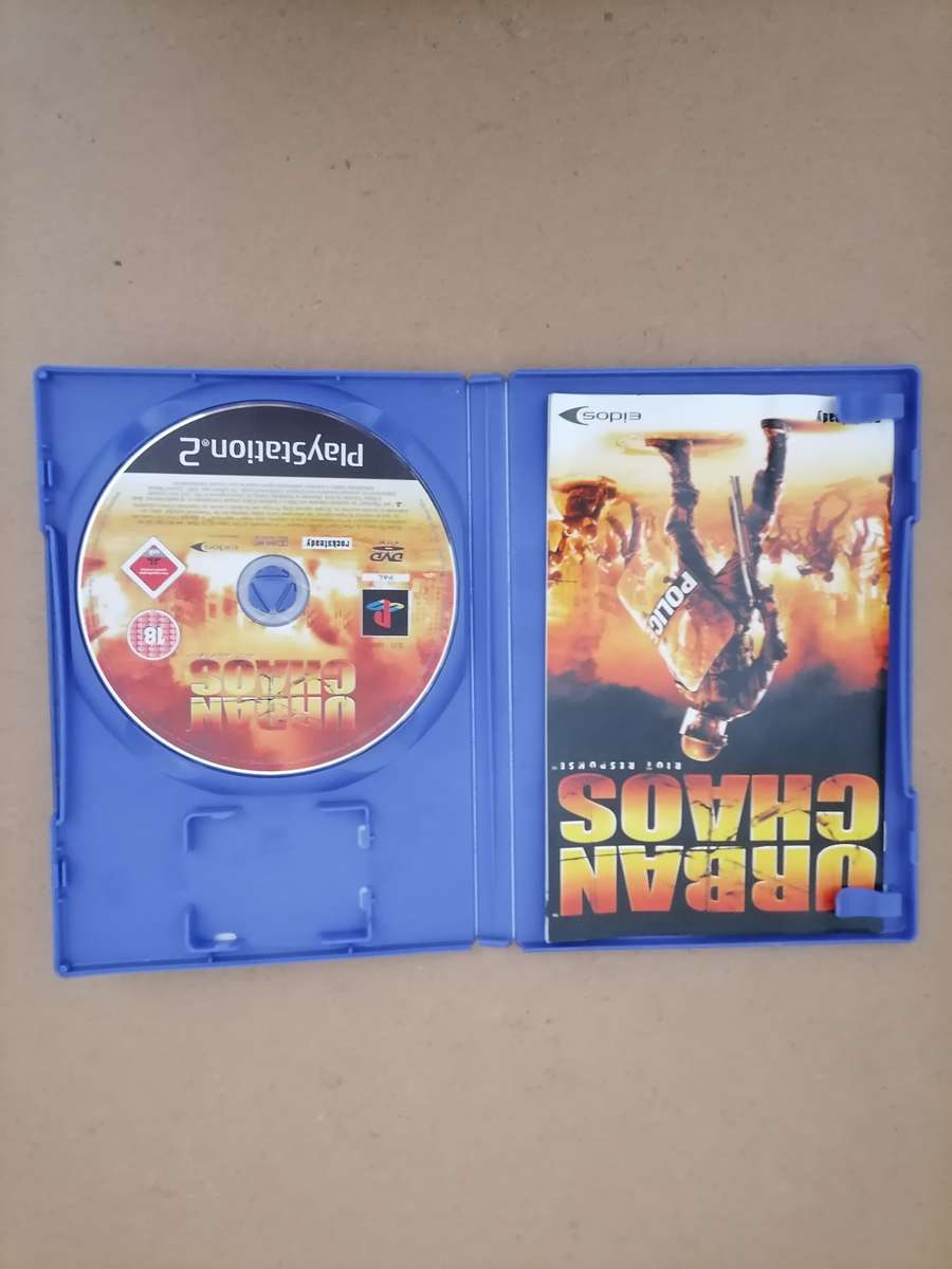 Urban Chaos Riot Response 18+ PlayStation PS2 Pre-Owned Complete With Manual
