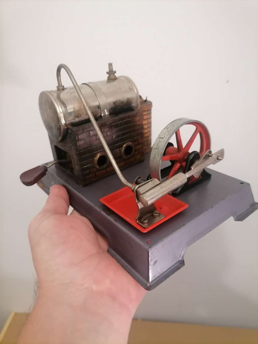 Vintage Wilesco Steam Engine - 100% WORKING