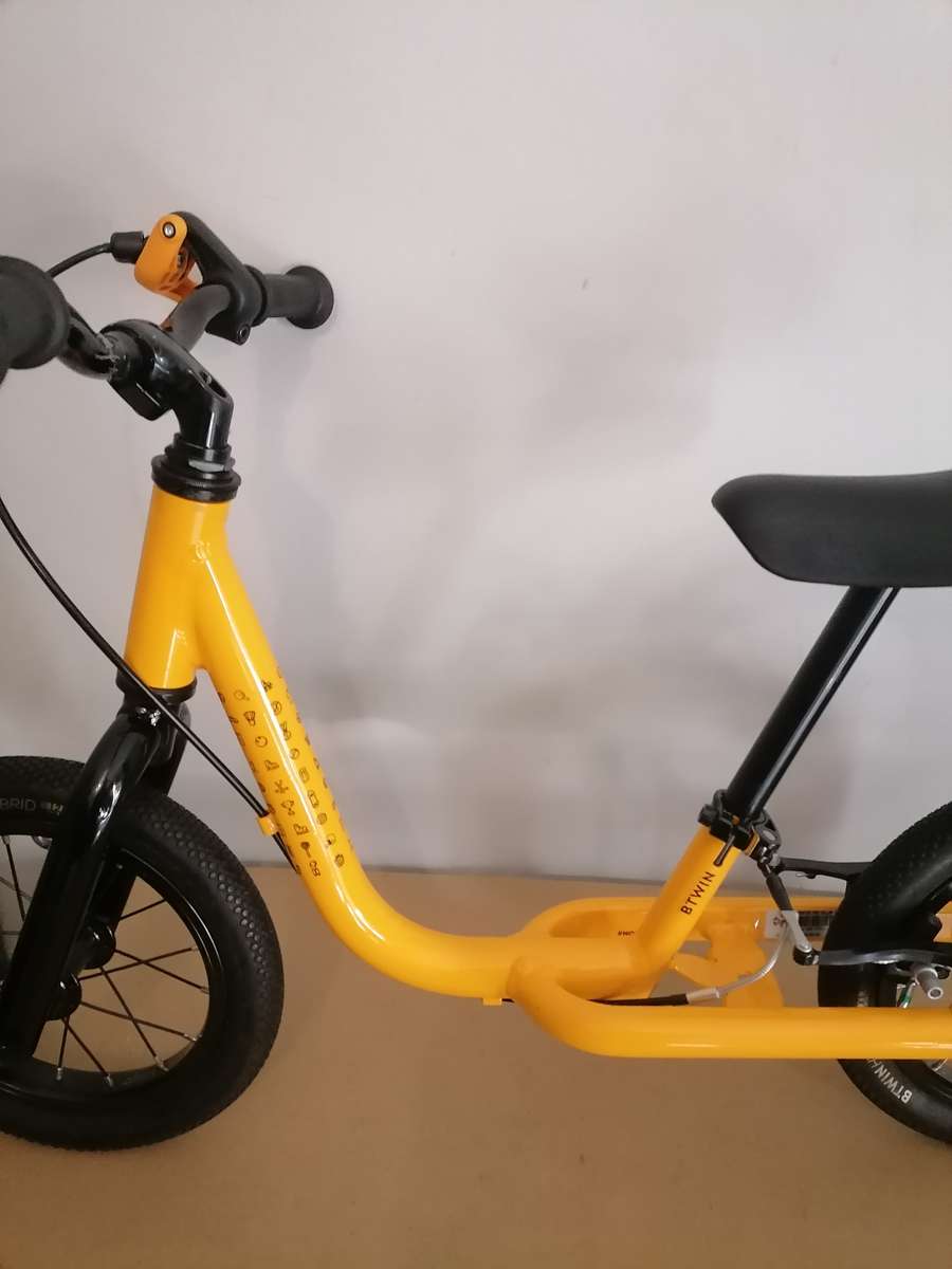 **R2599. 00** 12 inch kids balance bike runride 900 - yellow
