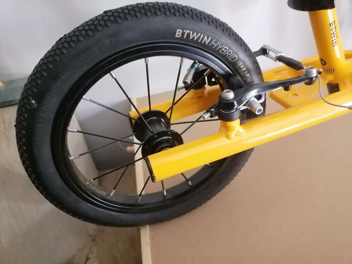 **R2599. 00** 12 inch kids balance bike runride 900 - yellow