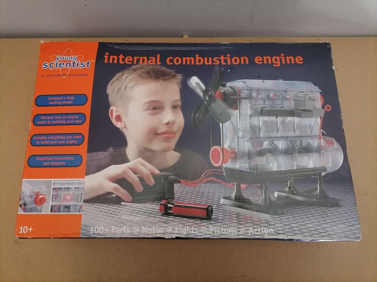 Humbrol Young Scientist Jet Engine Science Kit - Brand New Complete