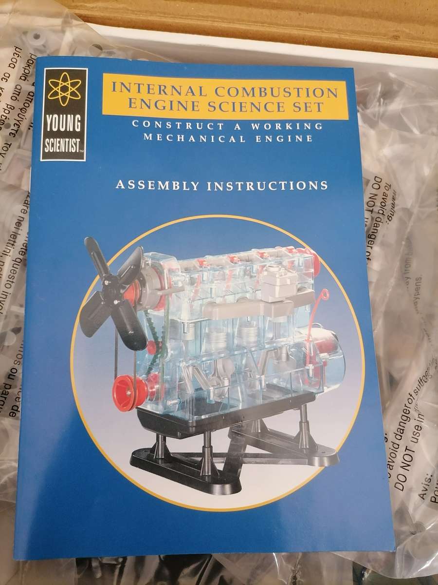 Humbrol Young Scientist Jet Engine Science Kit - Brand New Complete