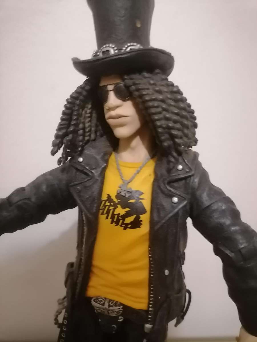 Slash McFarlane Toys 29 CM Action Figure Guitar Hero Legends Of Rock Guns N Roses