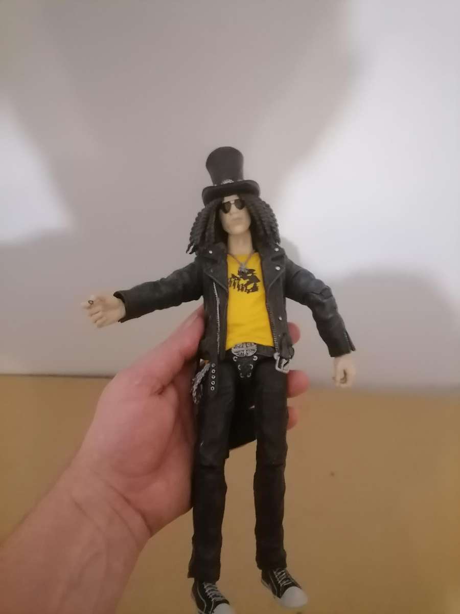 Slash McFarlane Toys 29 CM Action Figure Guitar Hero Legends Of Rock Guns N Roses