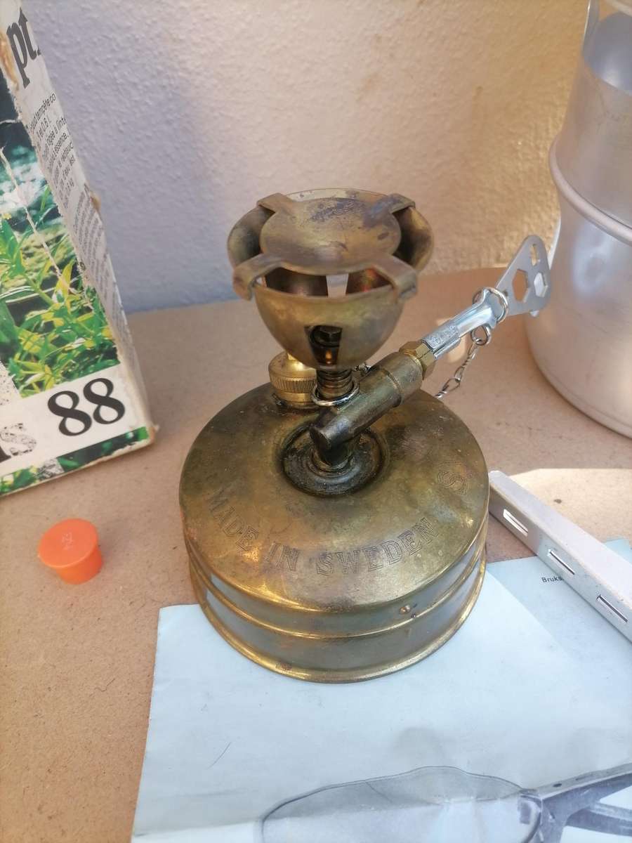 Vintage 1970's Optimus 88 Stove Complete 100% Working with Booklet & Box