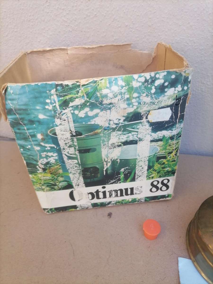 Vintage 1970's Optimus 88 Stove Complete 100% Working with Booklet & Box