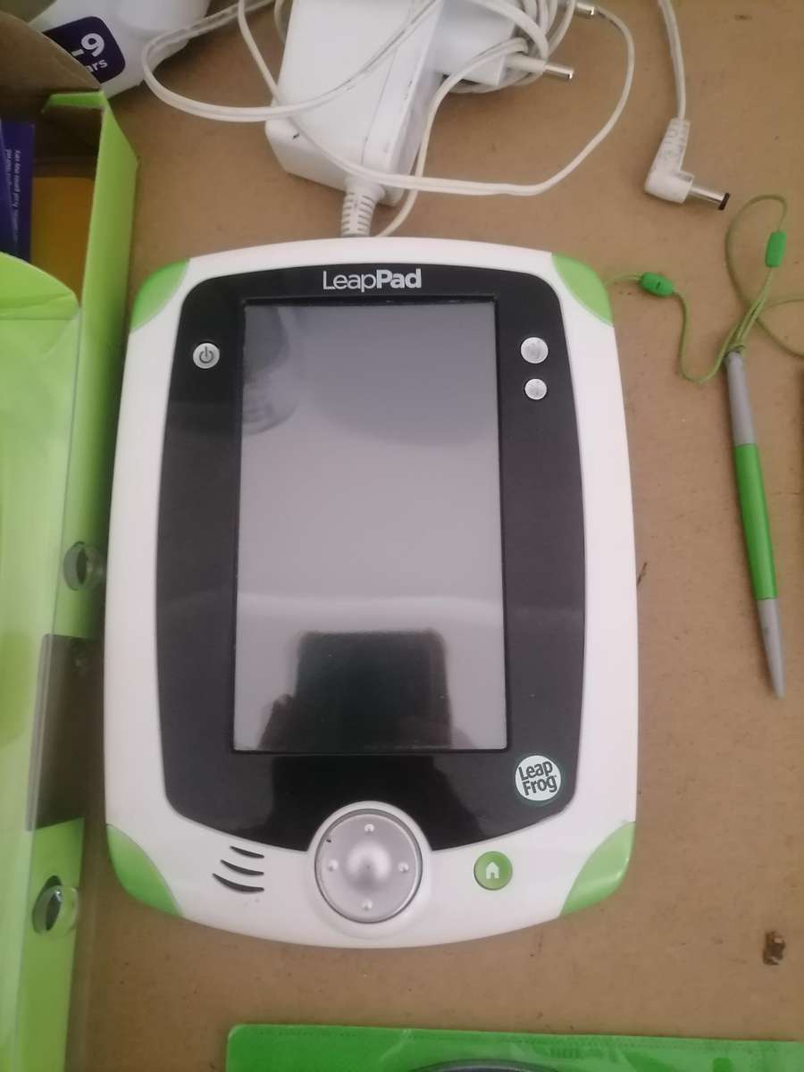 LeapFrog LeapPad Explorer Learning Tablet (Green) - 2 PENS - With power supply - 100% WORKING