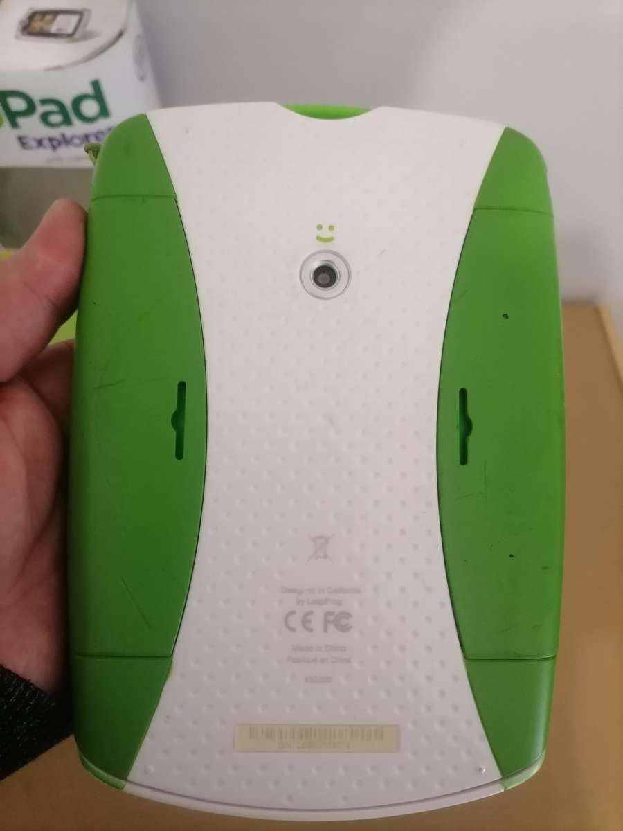LeapFrog LeapPad Explorer Learning Tablet (Green) - 2 PENS - With power supply - 100% WORKING