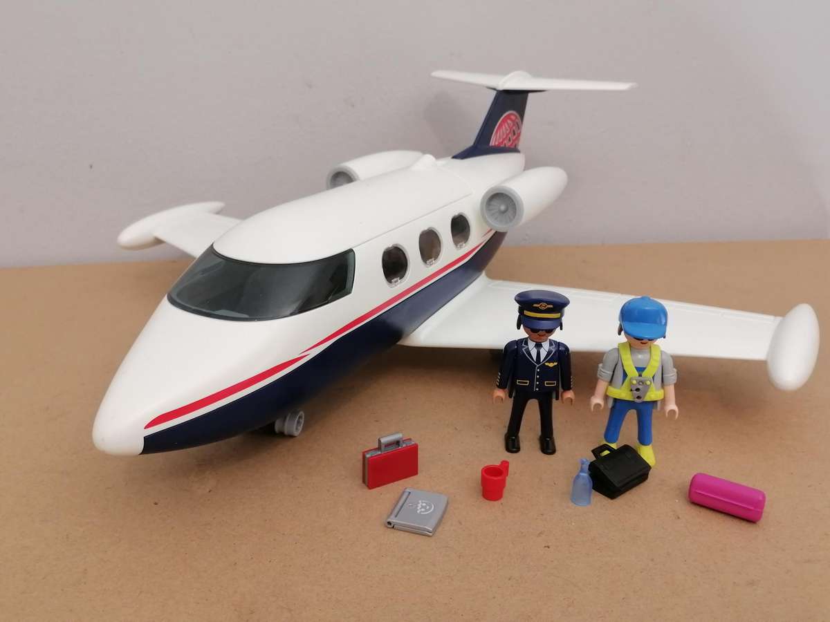 PLAYMOBIL City Life Private Jet - 2014 - AMAZING CONDITION