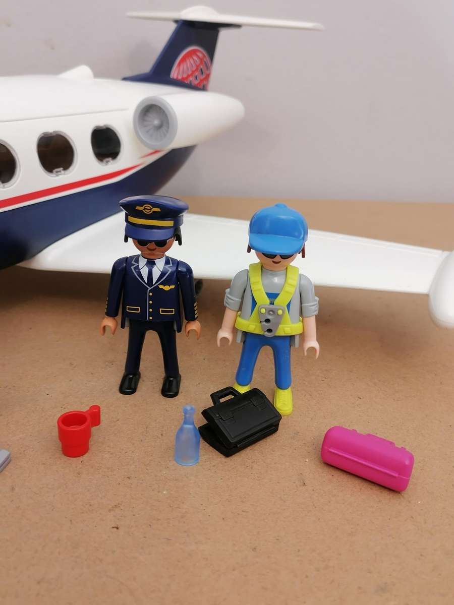 PLAYMOBIL City Life Private Jet - 2014 - AMAZING CONDITION