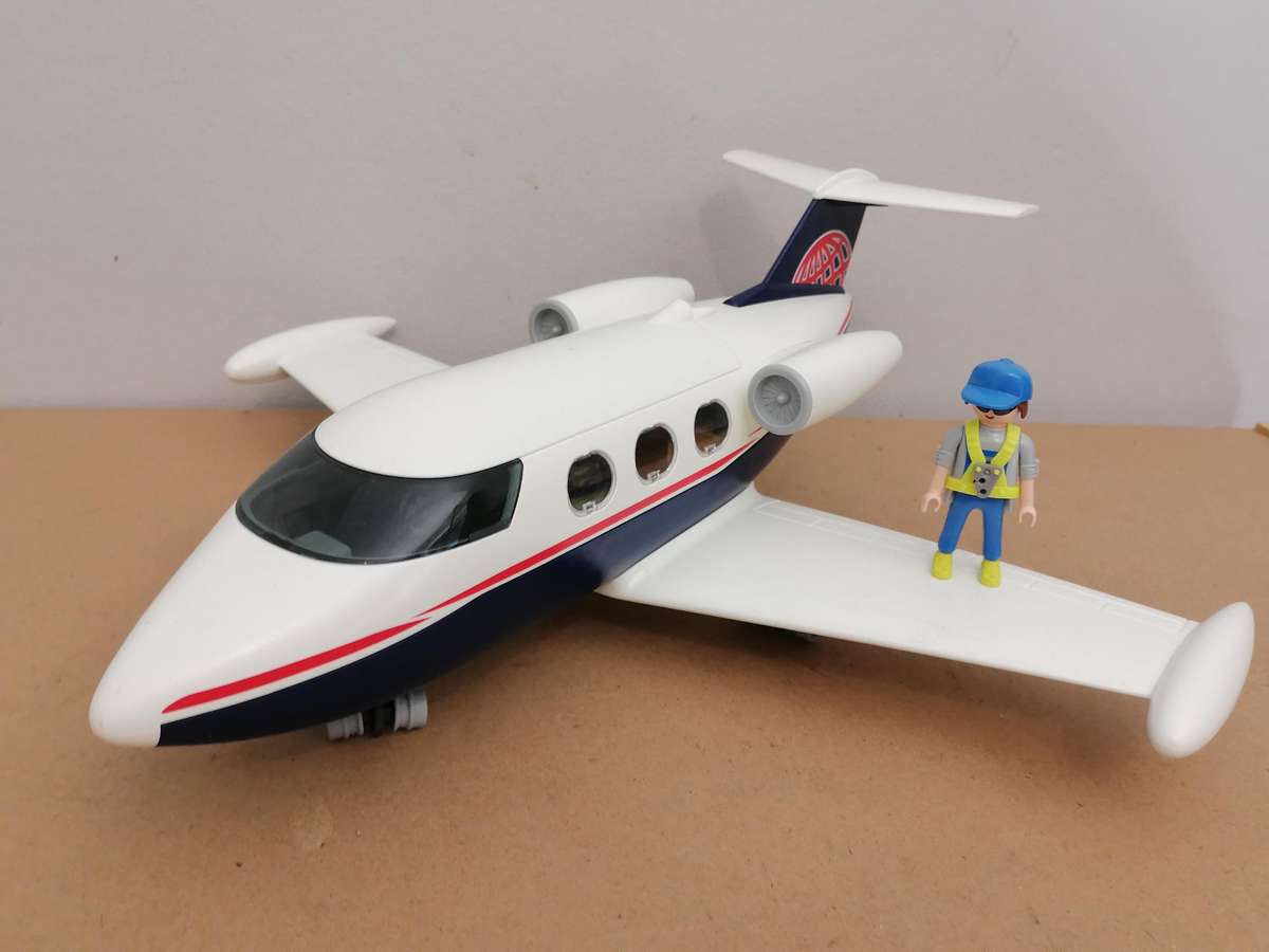 PLAYMOBIL City Life Private Jet - 2014 - AMAZING CONDITION
