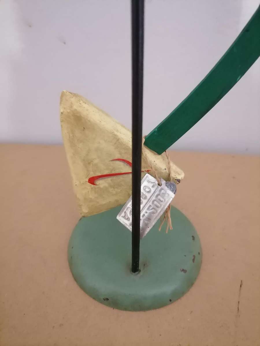 Vintage AM 2006 Sky Hook/AM Pendulum Balance DECOR ~ Articulated GOLFER - 56 CM HEIGHT WITH STAND