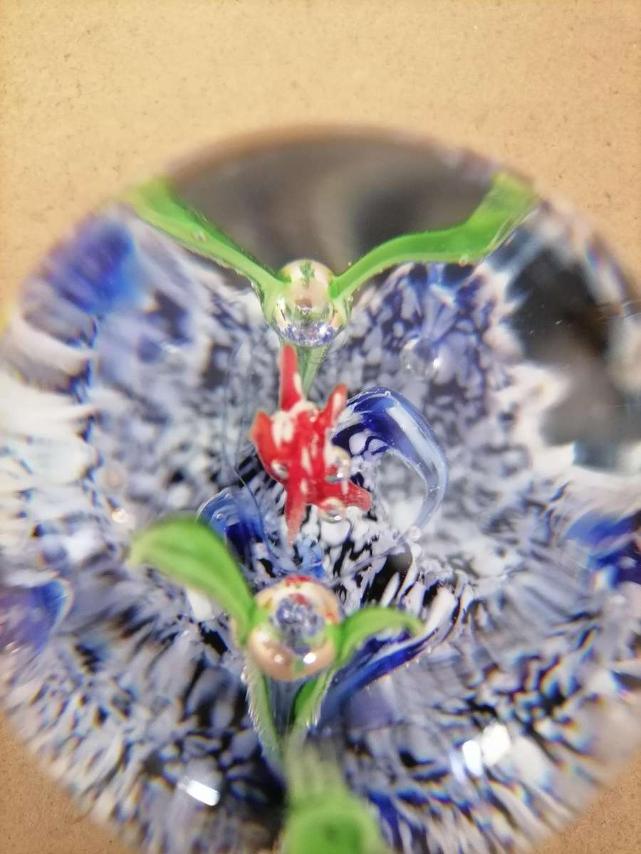 Murano Glass Art Glass Hand Blown Glass Original Decorative Paperweight