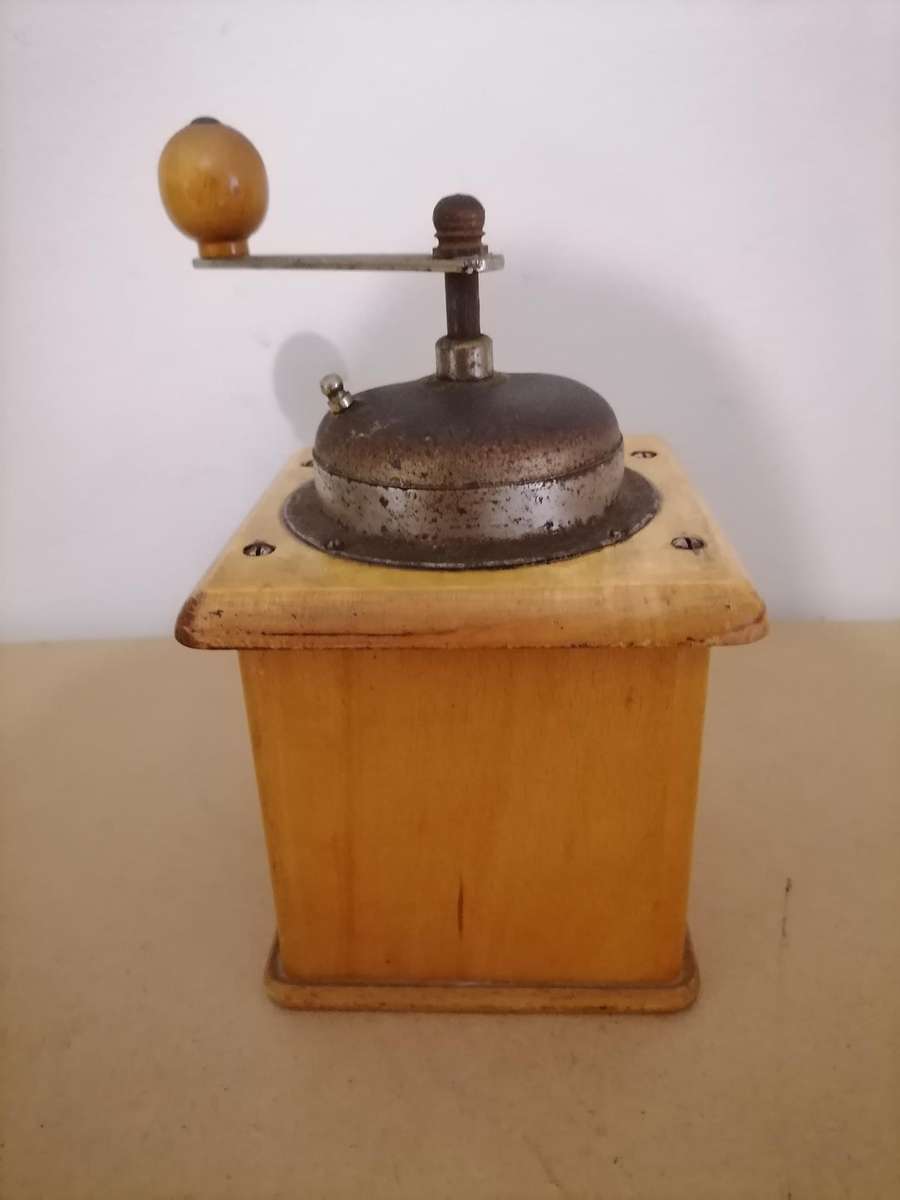 Antique Armin Trosser Coffee Grinder | Retro Kitchen Decor | Vintage Decor made West Germany, 1940