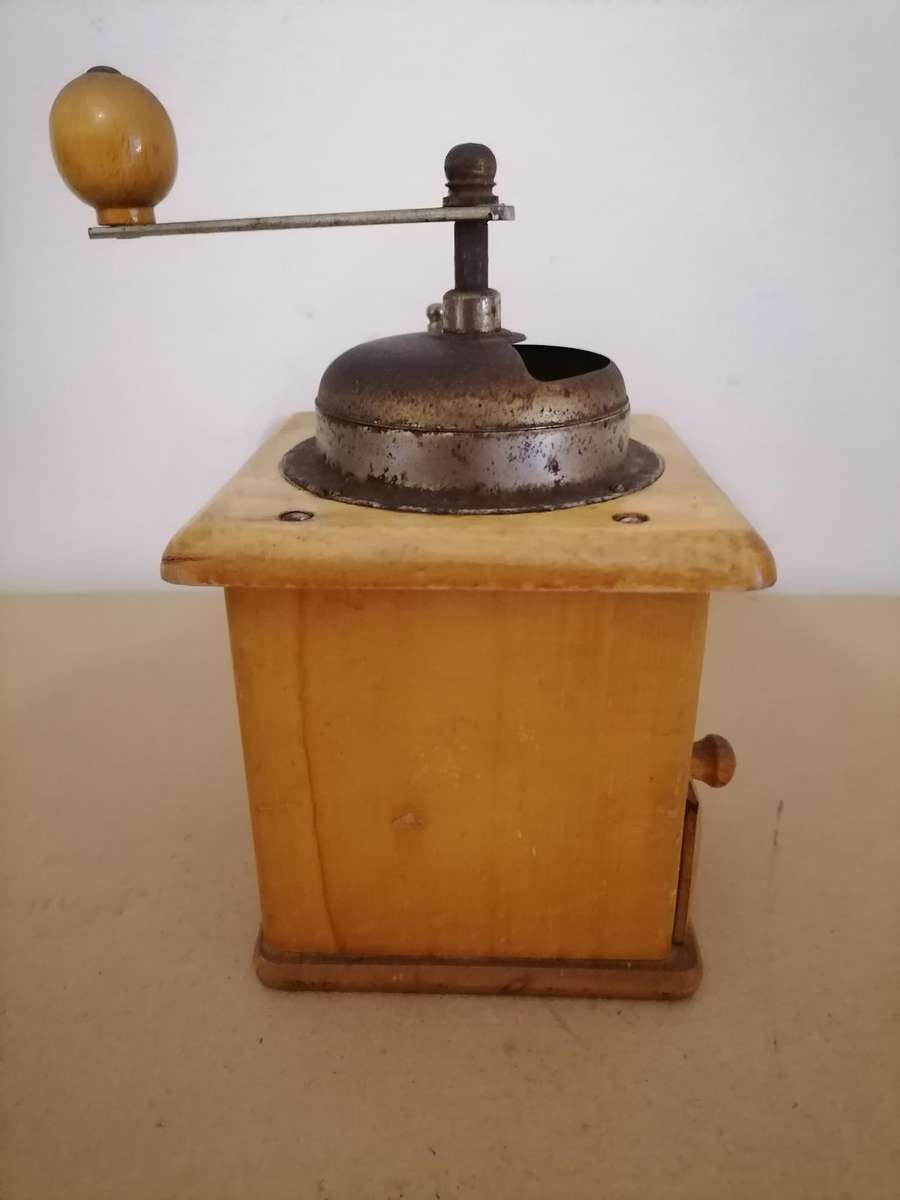 Antique Armin Trosser Coffee Grinder | Retro Kitchen Decor | Vintage Decor made West Germany, 1940