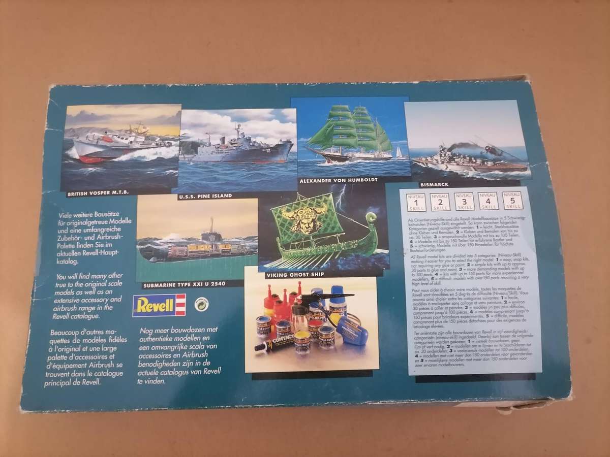 Vintage Revell 1:220 Clipper Ship Cutty Sark