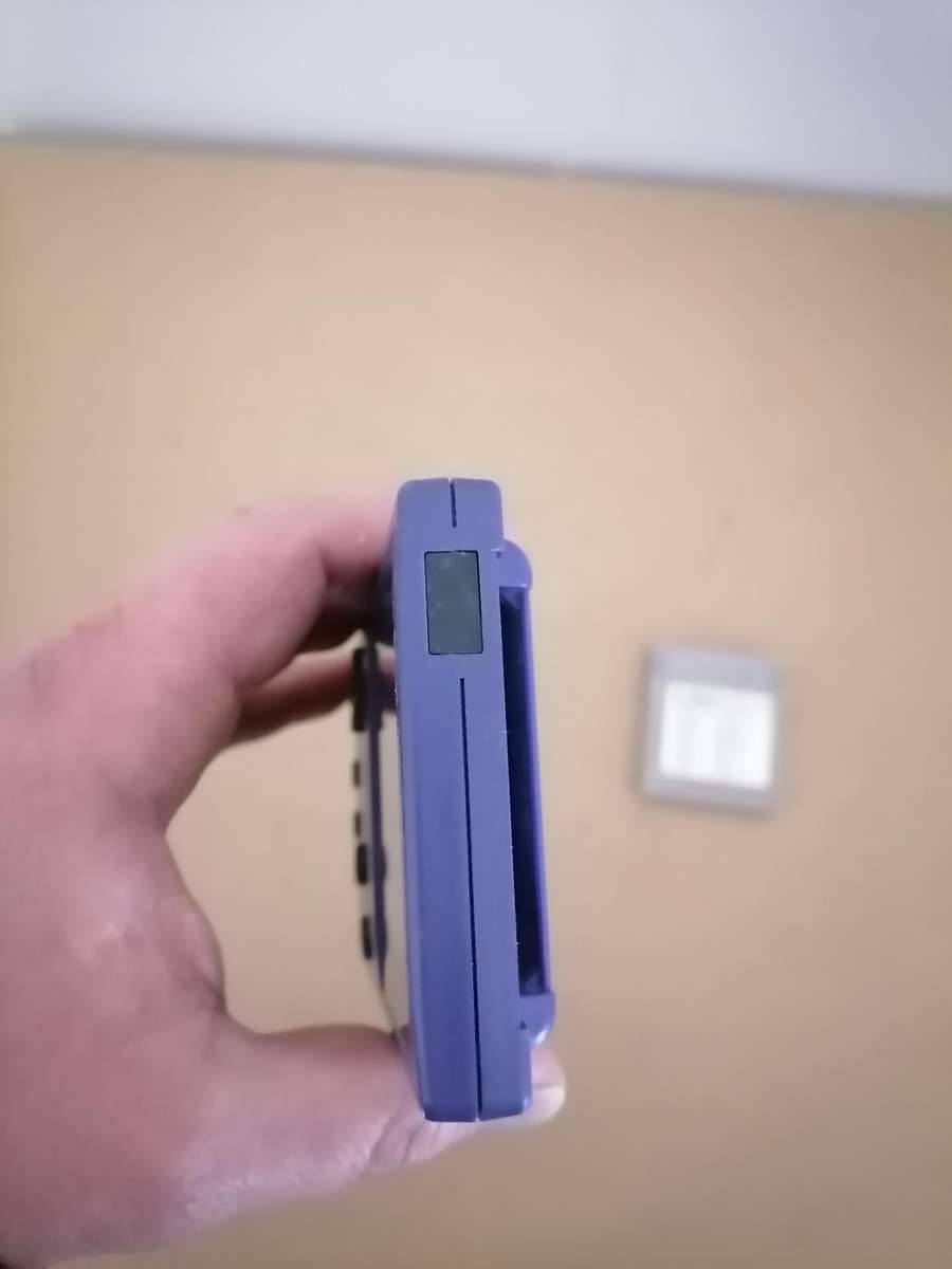 1998 Nintendo Game Boy Color Console CGB-001 Grape Purple + Super 19 in 1 Game