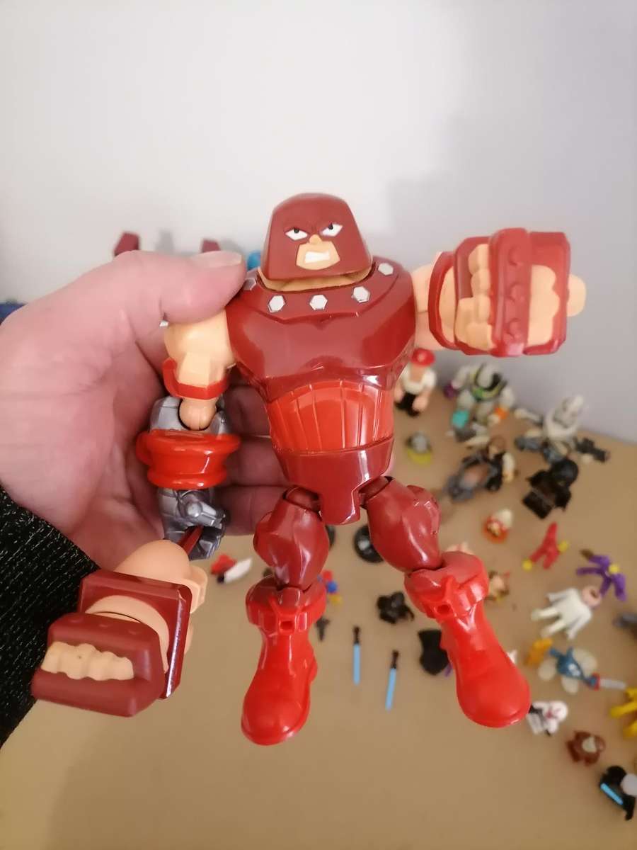 Vintage Figurines Bundle - 1986 Rare Bionic 6, Transformers, Star Wars, Lego, Batman, Playmobil