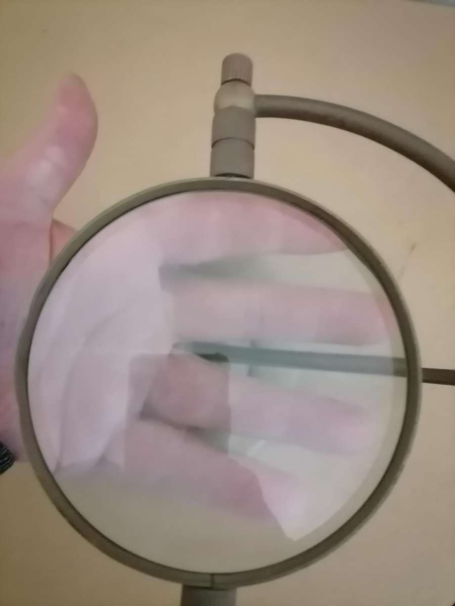Solid Brass Table Top Magnifying Glass - AMAZING